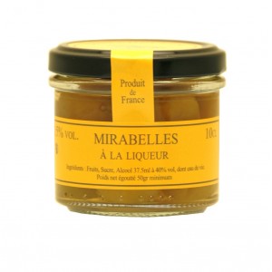 Mirabelles FRUITS - "Spécialité"  - 10 cl - 15% vol