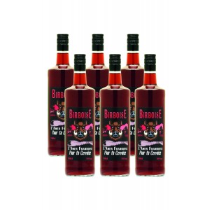 Amer bière à la framboise - Birboise®  18% vol. lot de 6 btes 100 cl