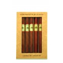 Coffret 5 cigares (1 de chaque sorte) - 5x3 cl - 40% vol